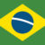 Brazil flag over green background vector illustration. Brazil flag country symbol and brazil flag national background design. Brazil flag texture state. Brazil flag patriotism icon.